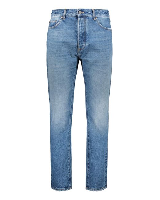 Palm Angels Blue 5-Pocket Jeans for men