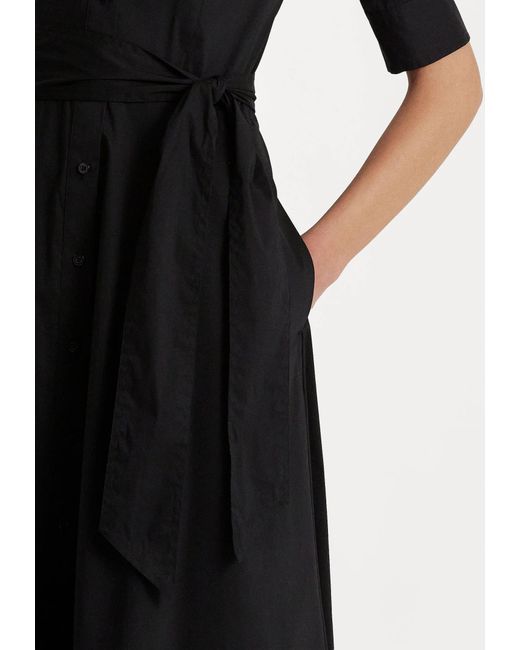Polo Ralph Lauren Black Finnbarr Short Sleeve Casual Dress