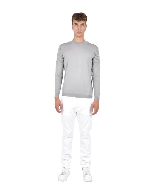 Low Brand Gray Sweater Wool for men