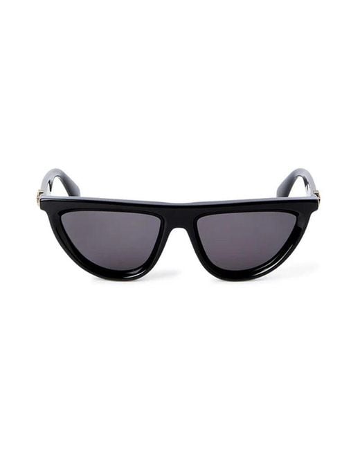 Off-White c/o Virgil Abloh Black Sunglasses Geometric Full Rim, Frame And Dark Lens Oeri13Vjasper1007