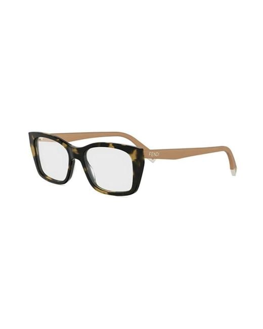 Fendi Brown Optical Frames Acetate Eyewear Optical-Frames