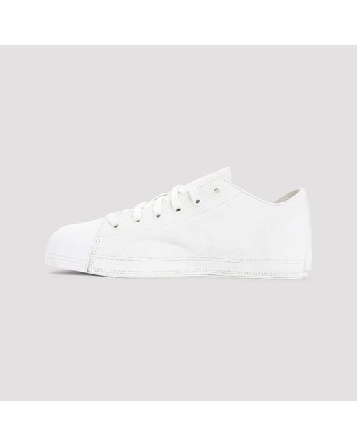 Y-3 White Nizzastar Lo Sneakers for men