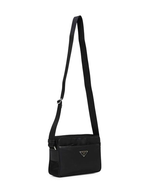 Prada Black Viaggio Crossbody Bag for men