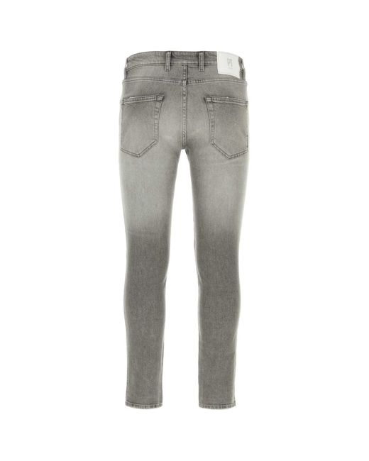 PT01 Gray Denim Jeans for men