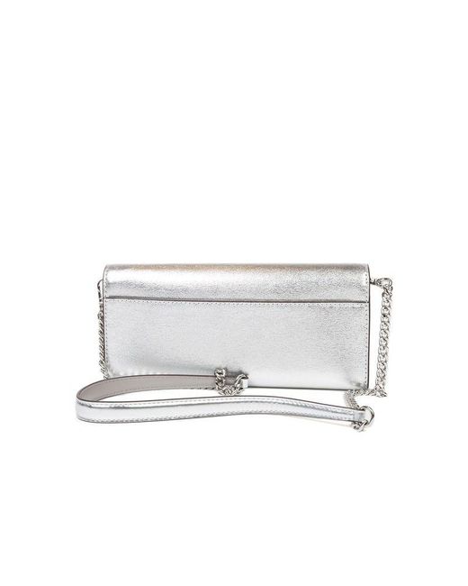 Michael Kors White Clutch Bag Leather Clutches