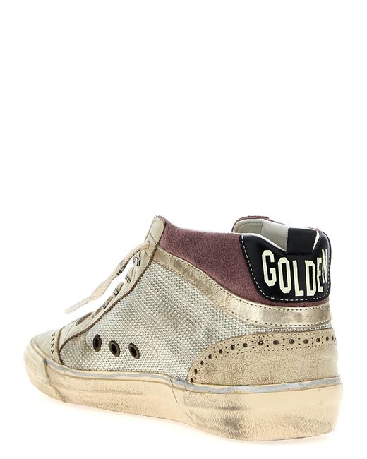 Golden Goose Deluxe Brand White 'Mid Star' Sneaker