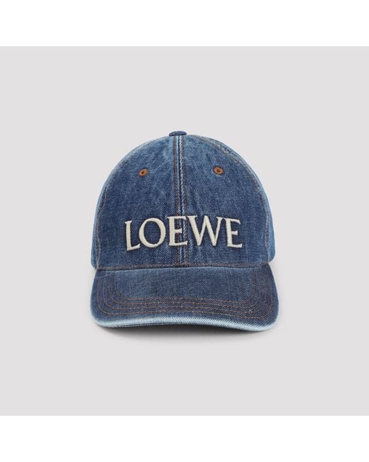 Loewe Blue Denim Cap