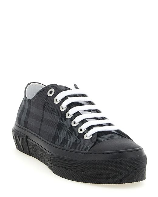 Burberry Black Polyamide Low Top Sneakers for men