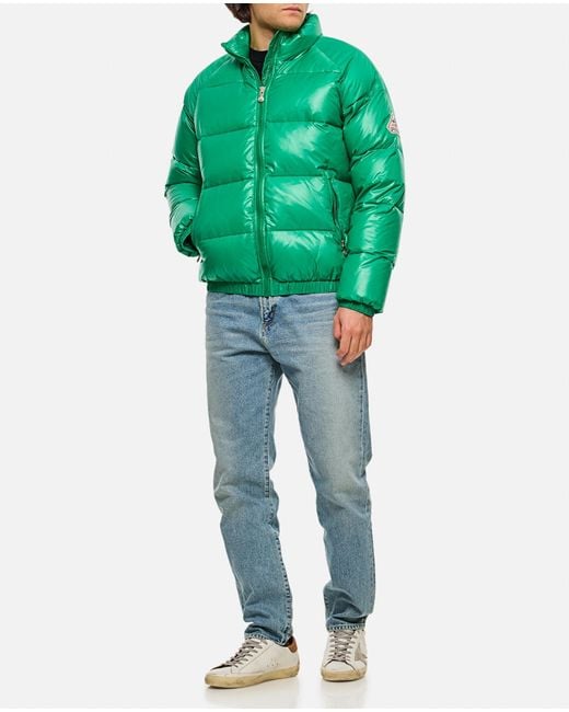 Pyrenex Green Vintage Mythic 3 Puffer Jacket for men