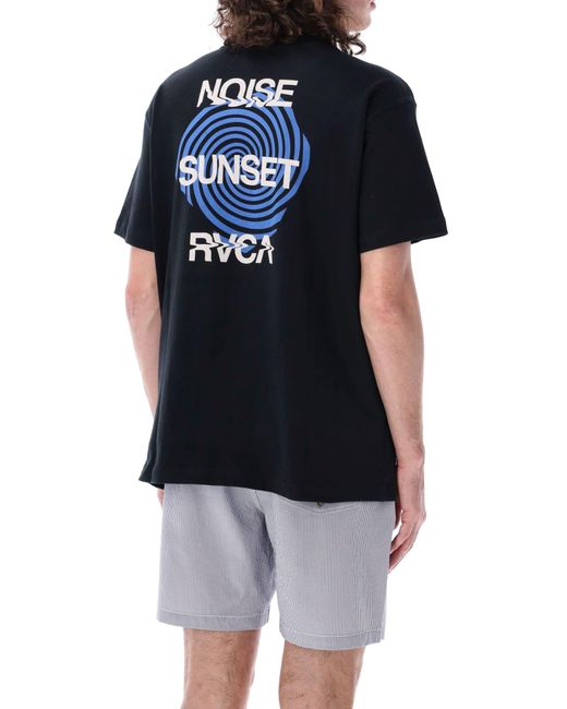 RVCA Black Noiuse T-Shirt for men