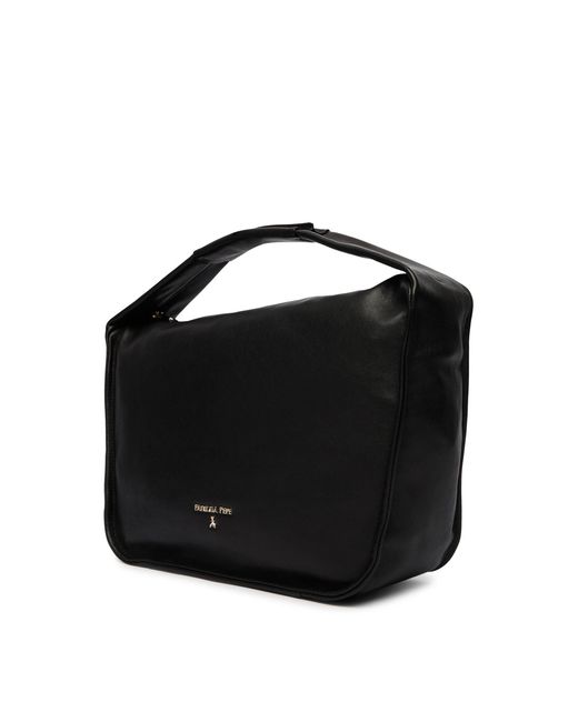 Patrizia Pepe Black Shoulder Bag Leather