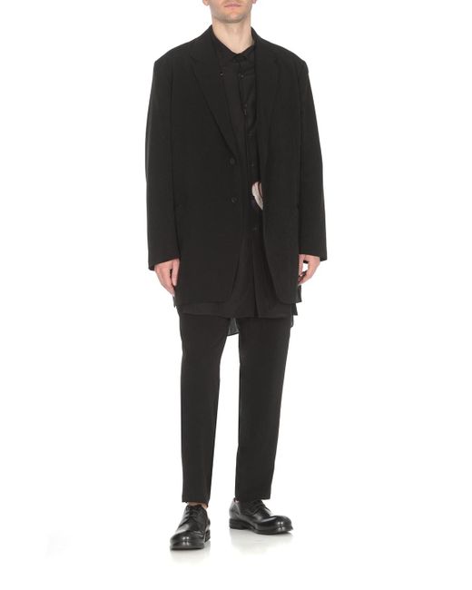 Yohji Yamamoto Black Pour Homme Jackets for men
