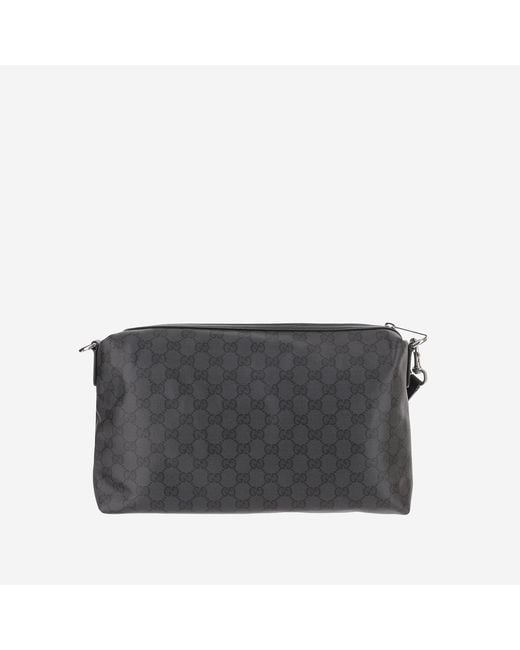 Gucci Black Shoulder Bag Essence Classic Cotton