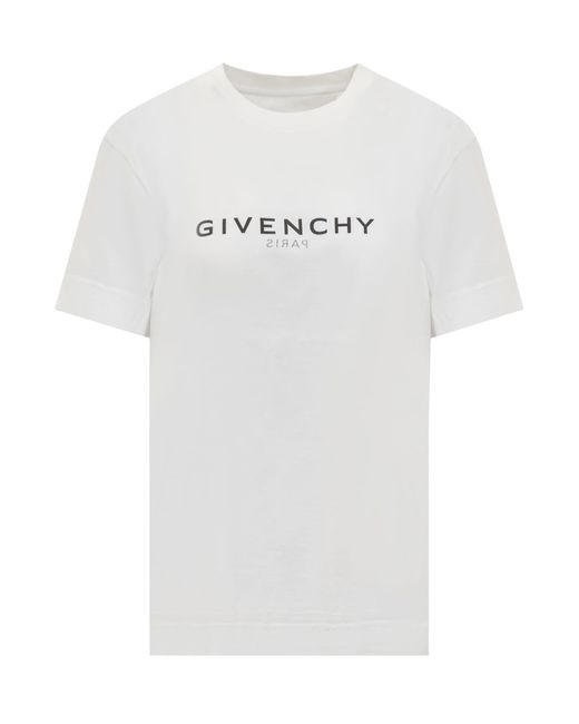 Givenchy White Reverse T-shirt