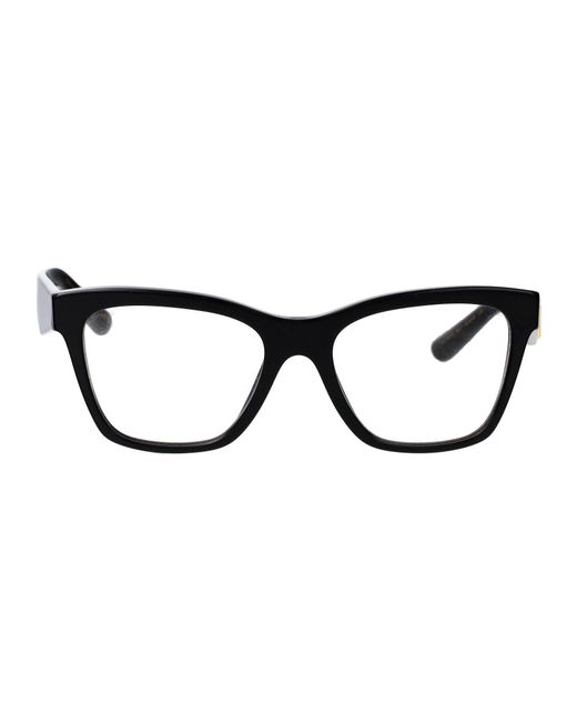 Dolce & Gabbana Brown Dolce & Gabbana Acetate Optical Glasses