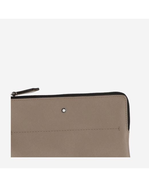 Montblanc Natural Double Smartphone Case Leather Accessory for men