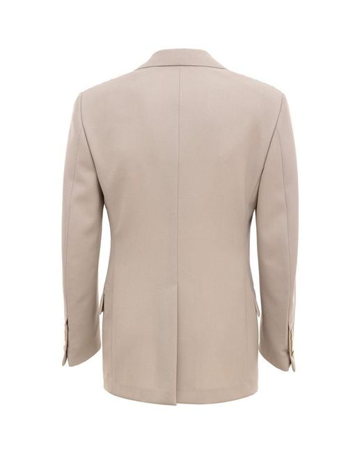 Tom Ford Natural Wool Blazer Clothing for men