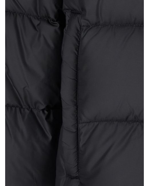 Aspesi Black Puffer Jacket Tech Fabric Polyester Padded & Down for men
