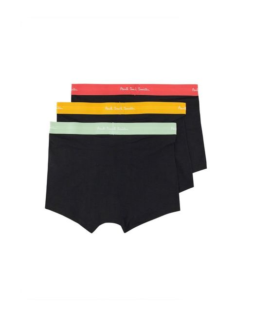 Paul Smith Black Pack Of Three Briefs for men