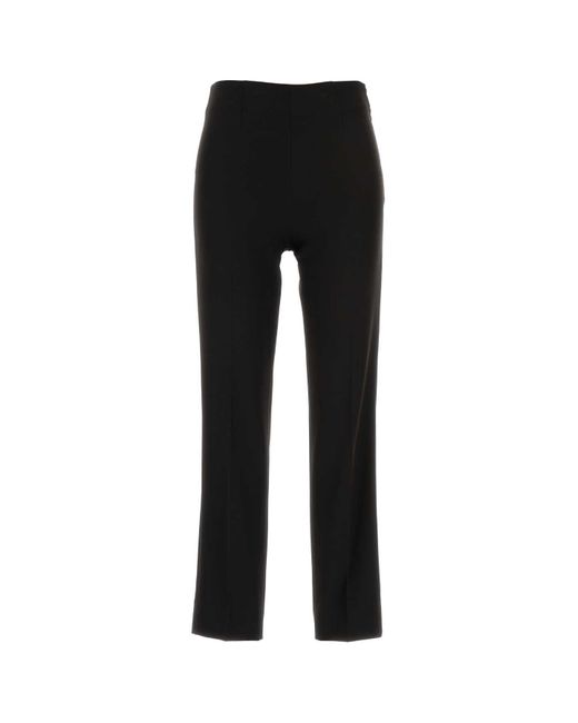 PT Torino Black Slate Stretch Polyester Gioia Pant