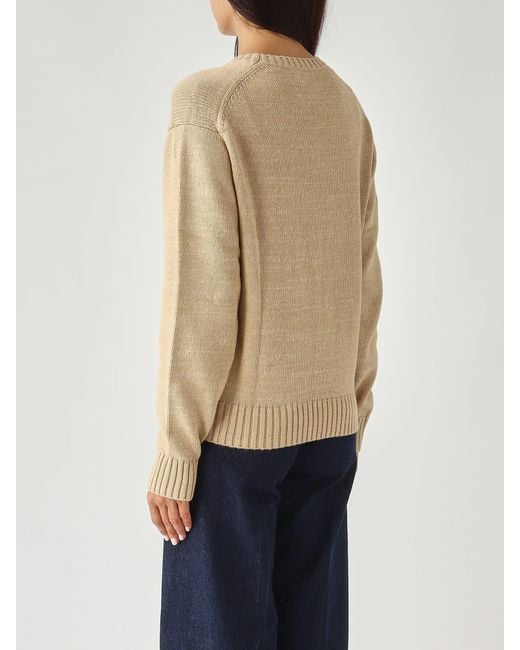 Polo Ralph Lauren Natural Maglia Polo Bear