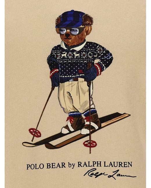 Polo Ralph Lauren Natural Polo Bear Sweatshirt for men