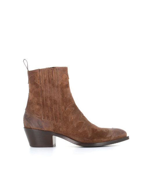 Sartore Brown Texan Boot Sr3645st