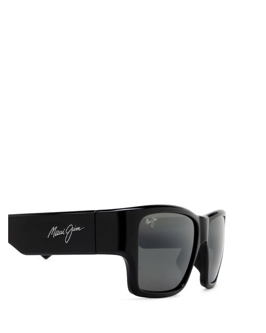 Maui Jim Black Mj0614S Shiny Sunglasses