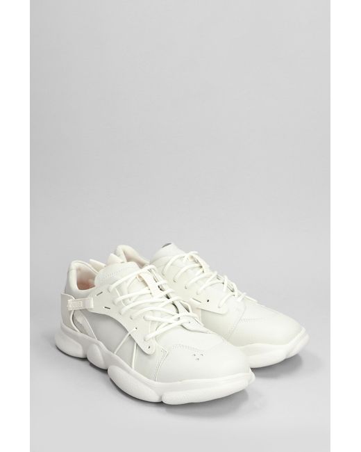 Camper Karst Sneakers In White Leather for men