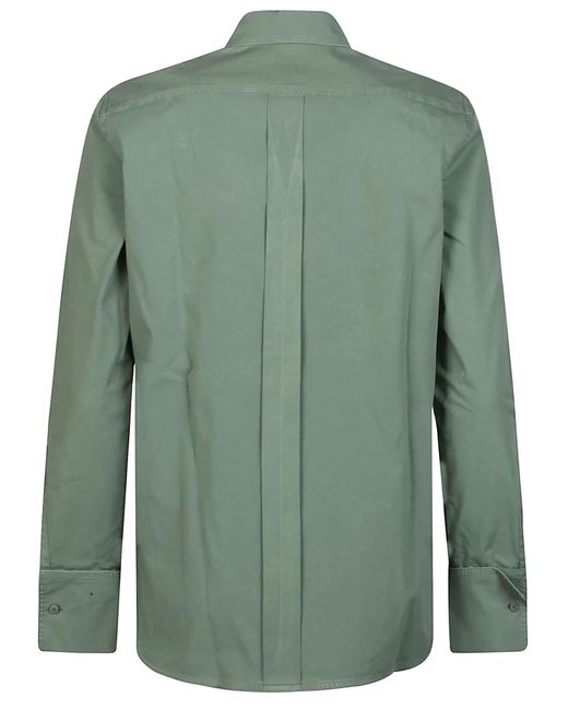 Max Mara Green Francia Long Sleeve Shirt