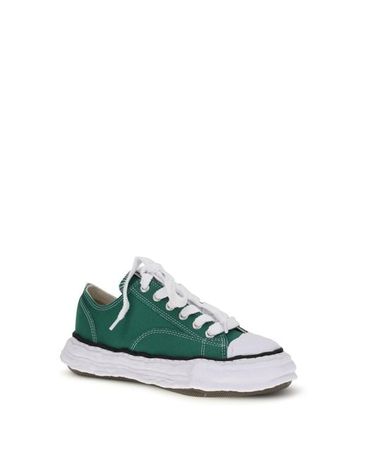 Maison Mihara Yasuhiro Green Peterson 23 Sneakers Upper: Cotton; Sole: Rubber