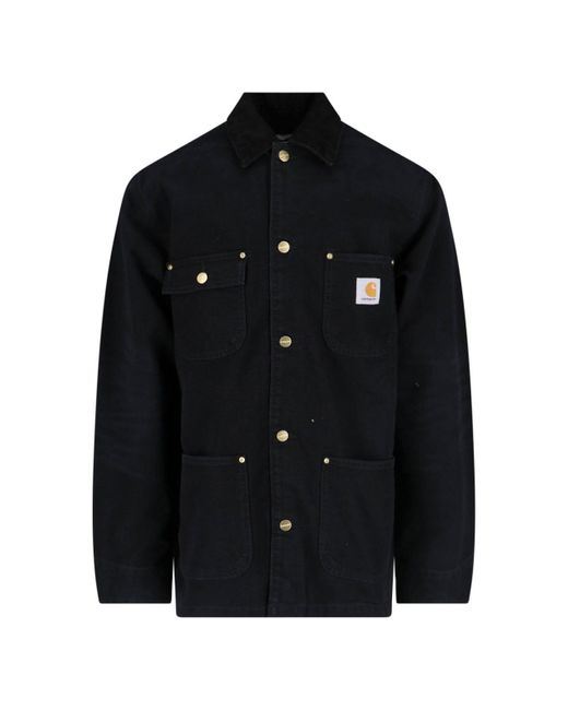 Carhartt Black Work Jacket Og Chore for men