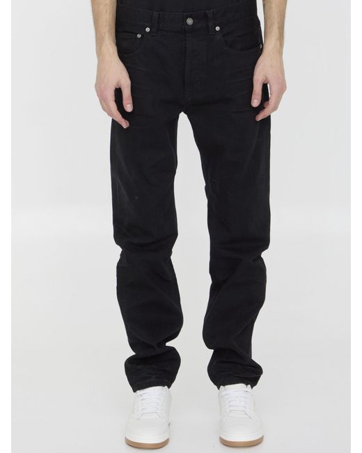 Saint Laurent Black Denim Jeans for men