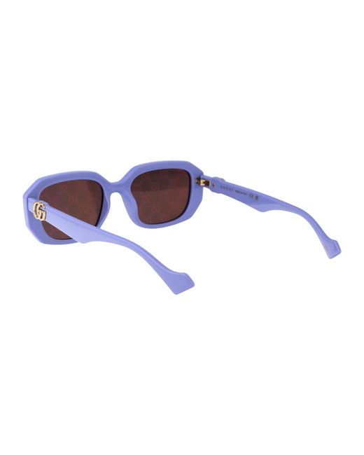Gucci Gg1535s Sunglasses in Purple | Lyst