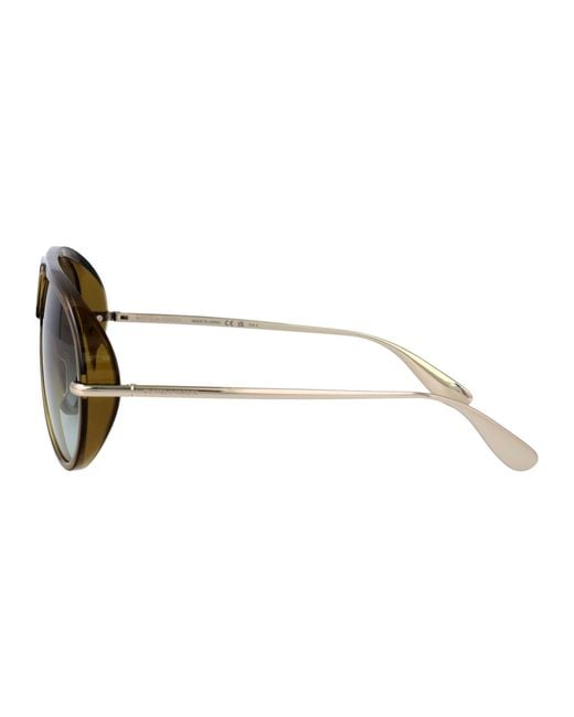 Bottega Veneta Gray Acetate Sunglasses