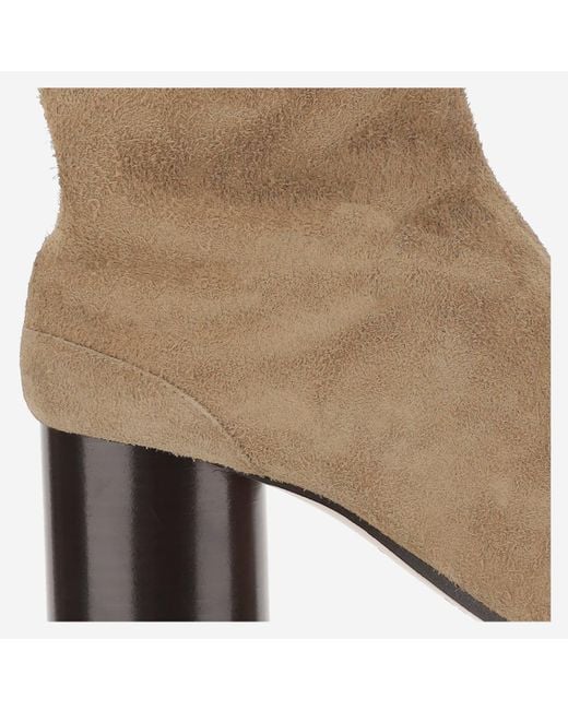 Maison Margiela Brown Suede Boots