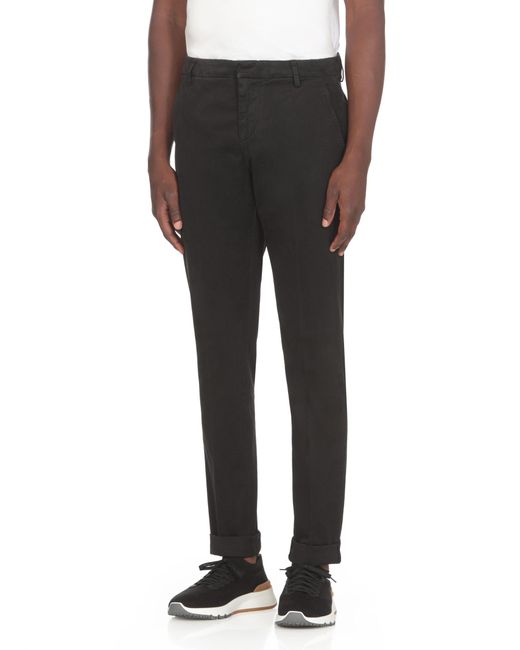 Dondup Black Gaubert Pants for men