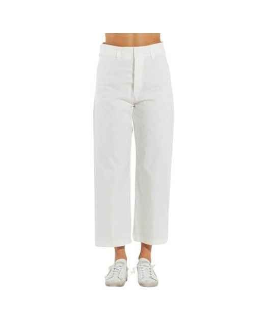 Department 5 White Trousers