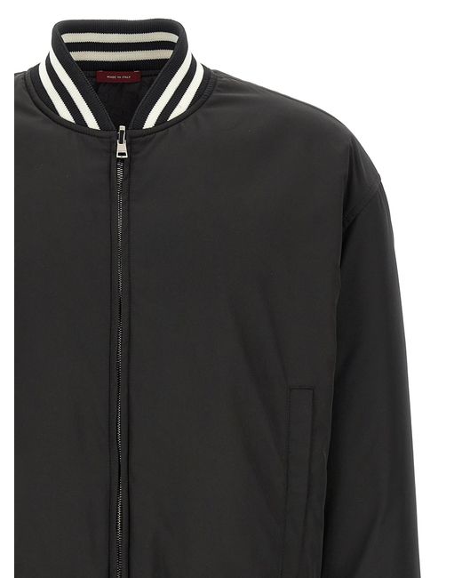 Gucci Black Polyester Bomber Clothing for men