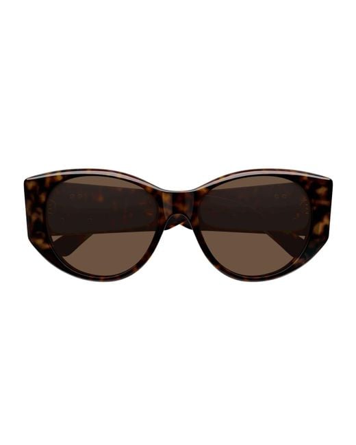 Balenciaga Brown Bb0455S Linea Extreme Sunglasses