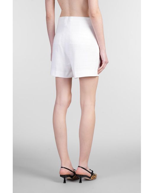 Tagliatore 0205 White B-Elle Shorts
