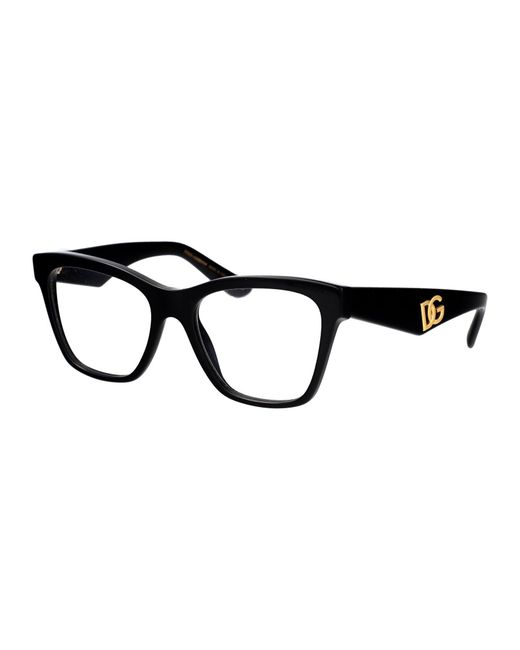 Dolce & Gabbana Brown Dolce & Gabbana Acetate Optical Glasses