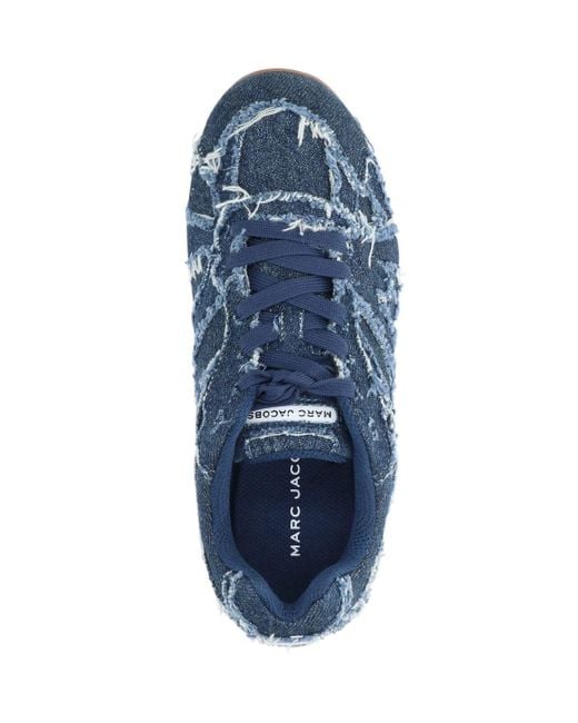 Marc Jacobs Blue The Denim 72 Spring Sneakers