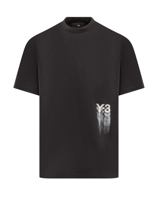Y-3 Black Y-3 Gfx T-shirt