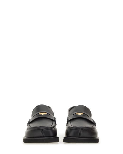 Stella McCartney Black Recycled Cotton Loafers