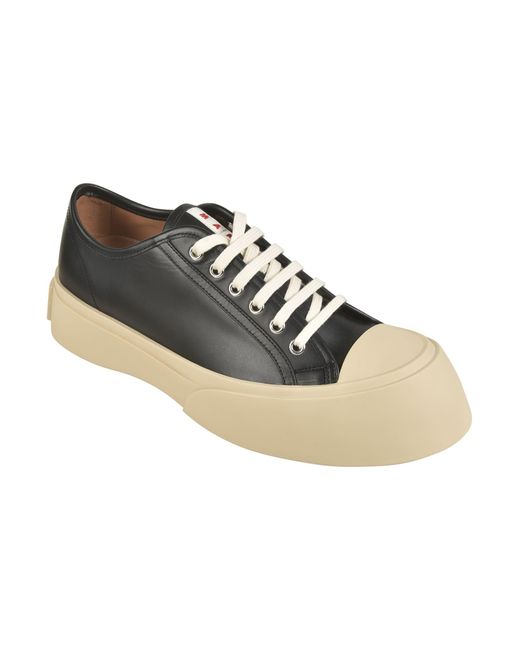 Marni Black Thick Platform Sneakers for men