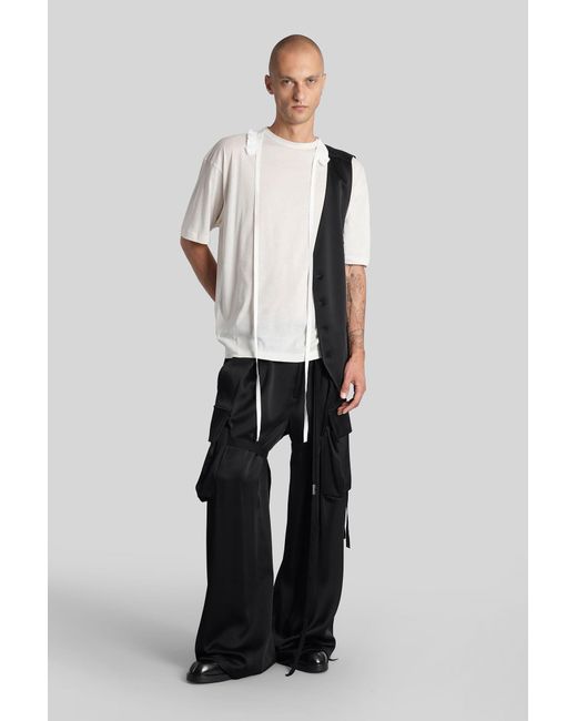 Ann Demeulemeester White Danvald T-Shirt for men