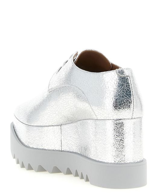 Stella McCartney White Eva Flats