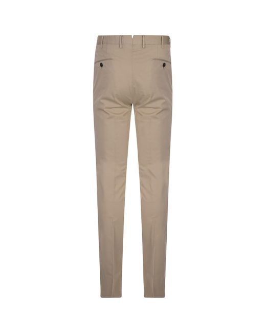 PT01 Natural Stretch Cotton Classic Trousers for men