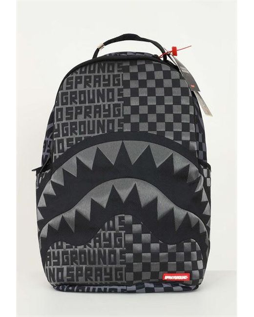 Sprayground Fiber Optic Infinity Dlx in Black Lyst UK